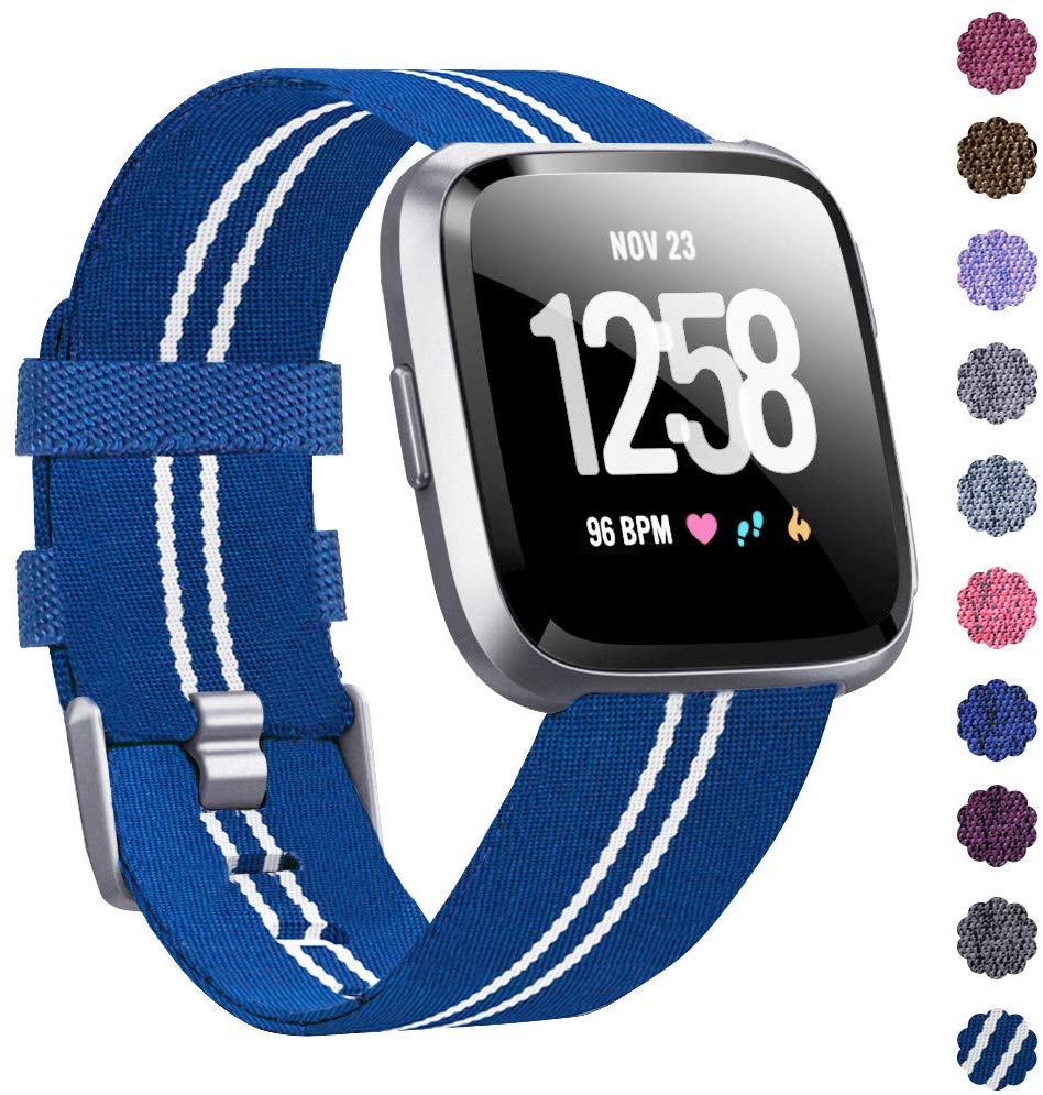 Wholesale Woven Watch Band Compatible With Fitbit Versa Fitbit Versa 2