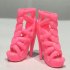  EU Direct  10 Pairs of Shoes Toy High Heel Shoes Boots Accessories for 11in doll  Style Random 
