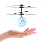 [EU Direct] Infrared Sensor Discolor Flying Balls for Kids Hand Induced Flight, RC Flying Ball Drone Helicopter for Teenager with Remote Controller
