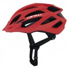 [Indonesia Direct] Professional Bicycle Helmet MTB Mountain Road Bike Safety Riding Helmet red_M/L (55-61CM)