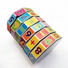 [Indonesia Direct] Cylindrical Plastic Magic Cube Children Puzzle Toy Educational Toy for Kids