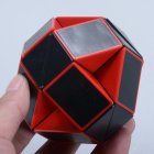 [Indonesia Direct] Millionaccessories 15 Inch Snake Magic Ruler Puzzle Cube Red/black