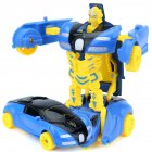 ID Mini Cartoon Deformation Car Inertial Transformation Robots Toys for Children