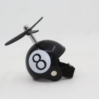 [Indonesia Direct] Motorcycle Helmets Keyring + Bamboo Dragonfly Safety Helmet Car Keychain Chain Gift  #1