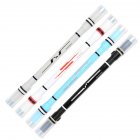 [Indonesia Direct] Puzzle Chic Long Body Plastic Shell Spinning Rotation Pen Ball-point Pen Random Color Random Color