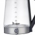  US Direct  2 5L Electric Glass Kettle HD 2005D 110V 1500W Fast Boiling Stainless Steel Hot Water Heater with Filter U S  plug
