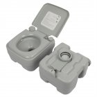 US 20l Flush Toilet with Double Outlet Portable Removable Deodorant Toilet