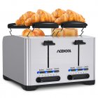 [US Direct] ACEKOOL Toaster THT-3012A/1500W/4pcs/US standard