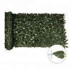 US Artificial Fake Leaf Foliage Privacy  Fence  Screen Garden Panel Outdoor Hedge Peach Leaf