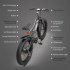  US Direct  Electric Bike 750w Motor 26x4 0 Fat Tire 48v 15ah Removable Lithium Battery 7 Speed gear Shifter Ebike gray