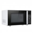 [US Direct] Microwave Oven 120v 900w US Plug Child Lock Microwave Oven With Display Silver Handle black