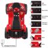 US Direct  Original LEADZM Electric  Car Lz 9955 12v7ah Atv Toy With Led Headlight Dual drive Battery Slow Start Black red