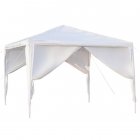 US Portable Tent 3X3m Portable Sports Cabana Compact Instant Canopy Tent for Hiking Camping Fishing Picnic Family Outings white