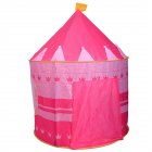 [US Direct] Realeos Portable Folding Play Tent Children Kids Castle Breathable Cubby Small Room Playhouse pink
