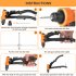  US Direct TOWALLMARK Pop Rivet Gun Tool with 200Pcs Rivets Kit for Metal Plastic