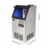  US Direct  ZOKOP 120v 495w 24h Us Plug Ice Machine Stainless Steel Transparent Cover Commercial Ice Maker For Home Restaurant Bar SKF B30F C 32R