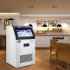  US Direct  ZOKOP Commercial Freestanding Stainless Steel Ice Maker For Home Kitchen Office Restaurant Bar Coffee Shop 200 lbs