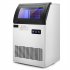  US Direct  ZOKOP Commercial Freestanding Stainless Steel Ice Maker For Home Kitchen Office Restaurant Bar Coffee Shop 120 lbs