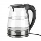 US [upgrade 2] Hd-1857-a 110v 1500w 1.8l Glass  Electric  Kettle Auto Shut-off Overheat Protective Electric Teapot With Inner Steel Cover (US Plug) As shown
