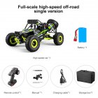 1:12 2026 Climbing  Car  Toys Four-wheel Independent Shock Absorption Suspension System 2.4g 4wd High Speed Off-road Drift Rc Car Green 1 battery