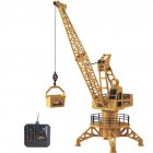 1:12 Simulation Engineering Vehicle Model Remote Control Bulldozer Excavator Crane Dump Truck Toys For Boys 6820 1:12