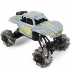 1:16 4CH Remote Control Car Stunt Car Gesture Induction Twisting Off-Road Vehicle Drift Climbing Kids RC Car Toy Gift Boys Girl Christmas Present Blue gray