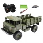 1:16 Full Scale 2.g Rc Car Wpl B-24 Military Truck Gaz-66v Car Toys