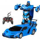 1:18 Remote Control Transforming Car One-button Deformation Robot Cars Toy