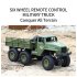 1 18 Six wheel Remote Control Off road Vehicle Four wheel Drive Simulation Car Children Toy green