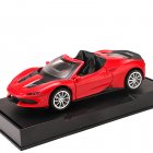 1/32 Alloy Diecast Car Model Ornaments Simulation Pull-back Car With Light Sound Openable Door Birthday Christmas Gifts