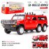 1 32 Car Model for Hummer H2 Off road High Simulation Alloy Car Model Sound And Light Pull Back Door Boy Car Toy For Children Gifts green