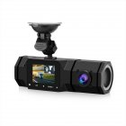 1.5-inch Car Dash Cam Dual Camera 1080p Starlight Night Vision Driving Recorder