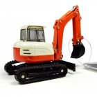 1:50 Alloy Excavator Toy 360 Degree Rotatable Multi-joint Movement Construction Engineering Vehicle orange