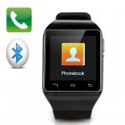 1 54 Touch Screen Watch Phone with Bluetooth also supports Quad Band and has FM Radio and 100 Hours of Standby time