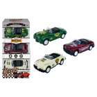 1:64 Alloy Car Model Children Simulation Pull-back Racing Car Toys For Boys Birthday Gifts Collection 3pcs D