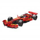 1:8 Racing Car Educational Assembled Building Blocks Toys Birthday Gifts For Childs Over 8 Years Old 1:8 F1 racing car (red)
