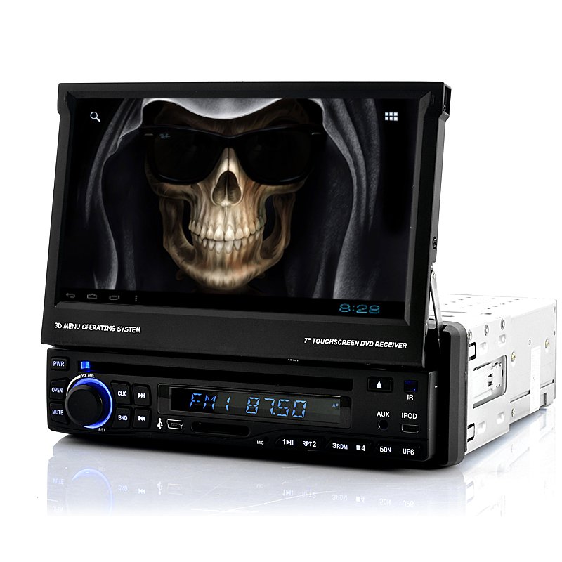 Android 1 DIN Car DVD Player - Road Reaper
