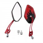 1 Pair 8/10mm Universal <span style='color:#F7840C'>Motorcycle</span> <span style='color:#F7840C'>Mirror</span> Rear View <span style='color:#F7840C'>Mirror</span> Side Cool Motorbike Red