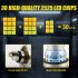 1 Pair Aluminum Car V6 High brightness Dual color Fog Lamp Car Light H7