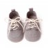1 Pair Baby Girls Boys Toddler Shoes Non slip Wear resistant Soft Sole Lace Up Solid Color Sneakers coffee 3 6M Bottom length 11cm