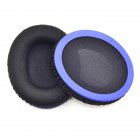 1 Pair Ear Pads Headset Sponge Cushion Replacement Parts Compatible For Kingston Cloud Stinger Core Stinger black blue edge