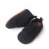 1 Pair Newborn Walker Toddler Shoes Breathable Hollow Infant Boys Girls Anti slip Soft Sole Sneakers grey 9 12M Bottom length 13cm