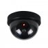 1 Pc 4 Pcs RED LED Lights Flashing Fake Dummy Dome Security Camera