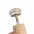 1 Piece Flute Mouthpiece Stopper Mouthpiece Copper Plug Flute Cork Plug Musical Instruments Flute Companion Wood color