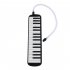 1 set 32 Key Piano Style Melodica With Box Organ Accordion Mouth Piece Blow Key Board black