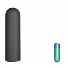 10 Frequency Mini Bullet Shape Charging Vibrator Flirt Wireless <span style='color:#F7840C'>Lipstick</span> Massager Section C