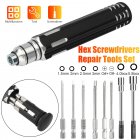 10-in-1 Repair Tools Kit Hex Screwdrivers Wrench Phillips Kit With Ergonomic Anti Slip Texture Handles Portable Hardware Tools For Cars  Drone Helicopter 8-in-1 steel screwdriver set
