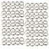 100 Pieces   Bag Stainless Steel 1 2 PEX Clamp Ring Crimping Ring Accessories Silver