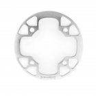 104bcd MTB Bicycle Chain Wheel Protection Cover Bicycle Protection Plate Guard Bike Crankset Full Protection Plate 32-34T silver