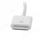 1080P 30 Pin Dock Male to HDMI Male Adapter Cable For iPhone Ipad Itouch- White